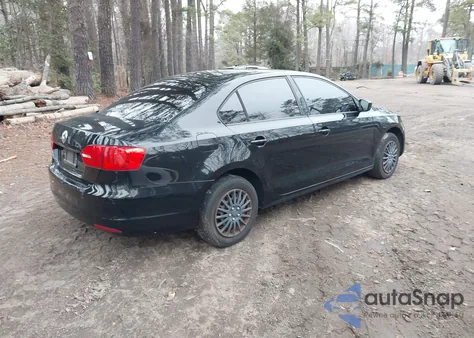 2012 Volkswagen Jetta 2.0L S из США, поврежденный, VIN 3VW1K7AJ7CM357849